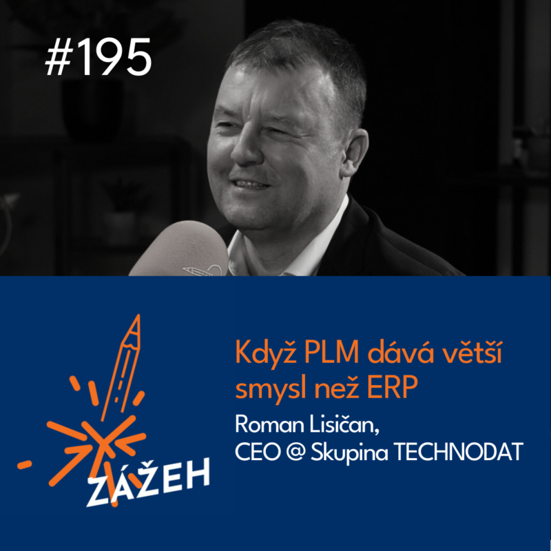 Obrázek epizody 195 | Roman Lisičan | Když PLM dává větší smysl než ERP