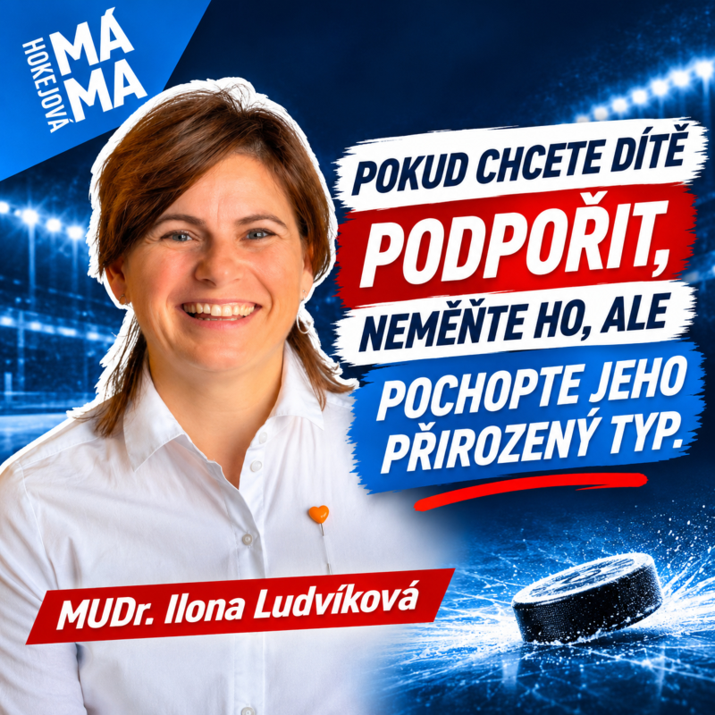Obrázek epizody MUDr. Ilona Ludvíková: "Pokud chcete dítě podpořit, neměňte ho, ale pochopte jeho přirozený typ."