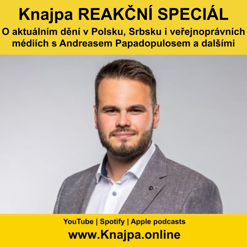 Obrázek epizody Knajpa REAKČNÍ SPECIÁL Polsko, Srbsko a veřejnoprávní média