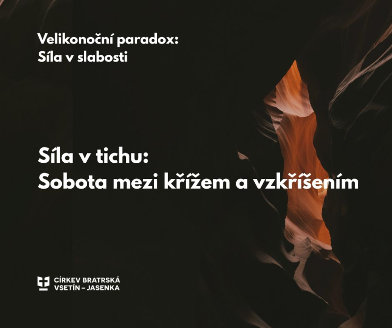 Obrázek epizody Kázání: Tomáš Pospíchal - Síla v tichu: Sobota