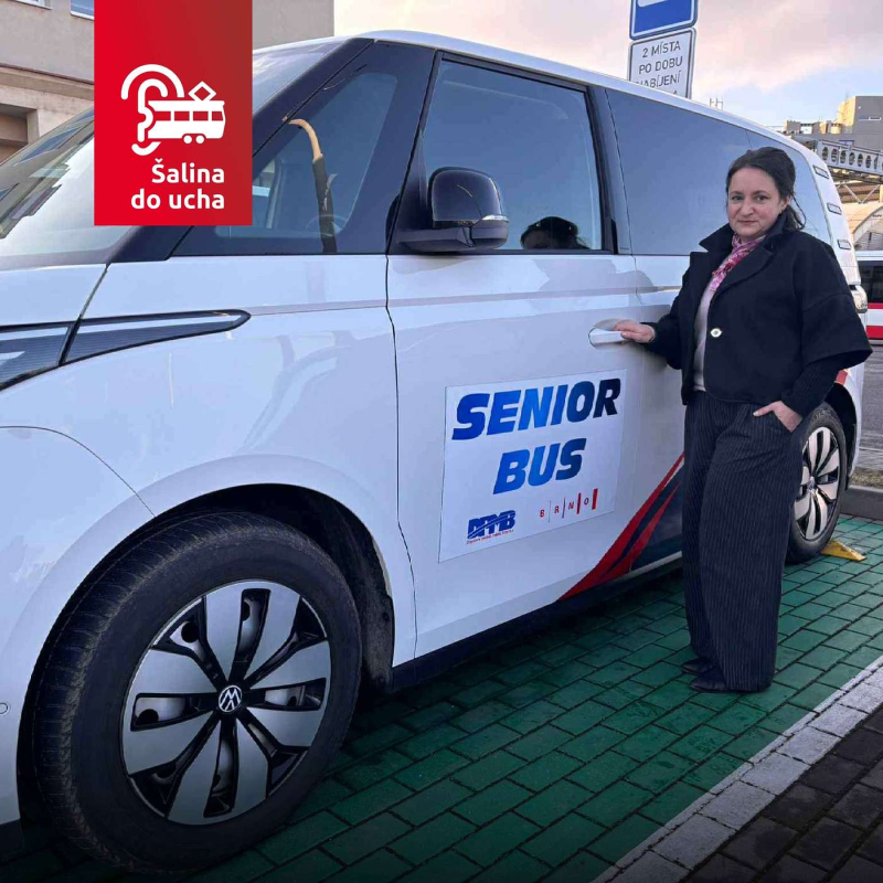 Obrázek epizody # 49 „Seniorbus není jen přepravní služba. S klienty si povídáme, venčíme jim psy a nosíme nákupy,“ říká šéfka Seniorbusu Zdeňka Rumpíková.