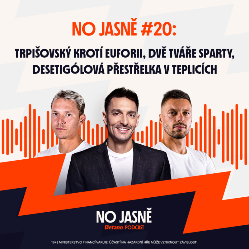 Obrázek epizody NO JASNĚ #20 🎙️ | Trpišovský krotí euforii, dvě tváře Sparty, desetigólová přestřelka v Teplicích