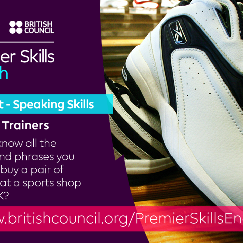 Obrázek epizody Speaking Skills - Buying trainers