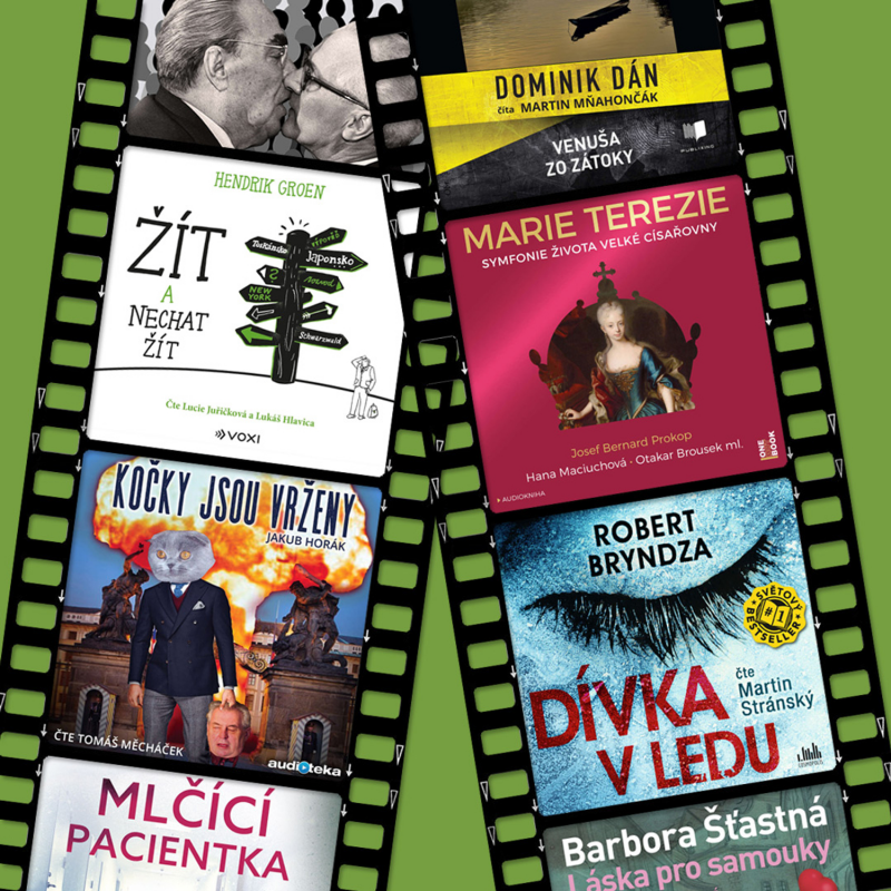 Obrázek epizody 12 audioknižních novinek + 1 zdarma