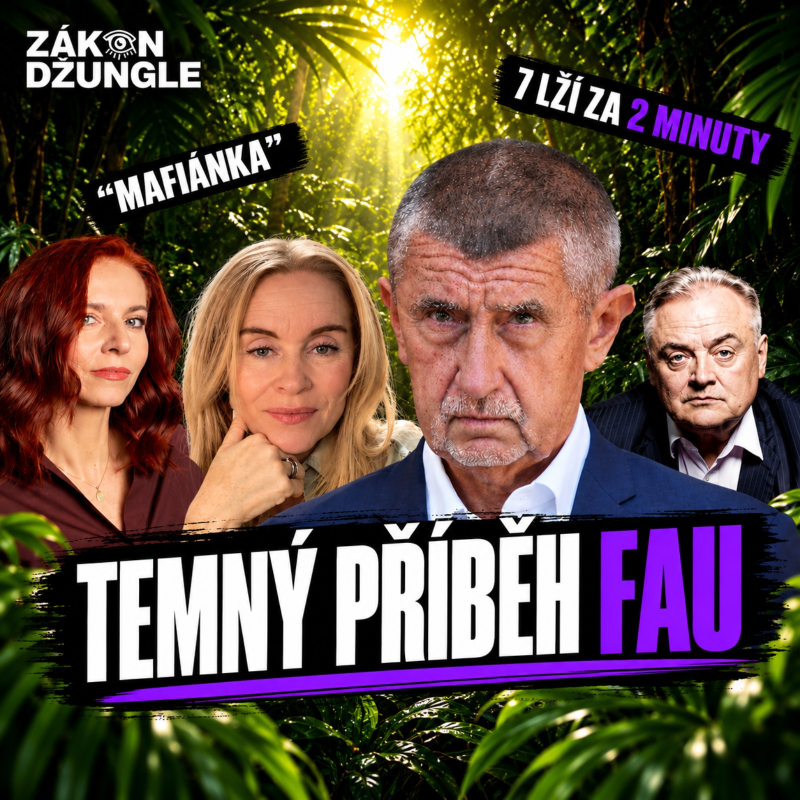 Obrázek epizody 7 lží premiéra Babiše: Temný příběh FAU. „Naši na ně zaklekli:" | ZÁKON DŽUNGLE#22