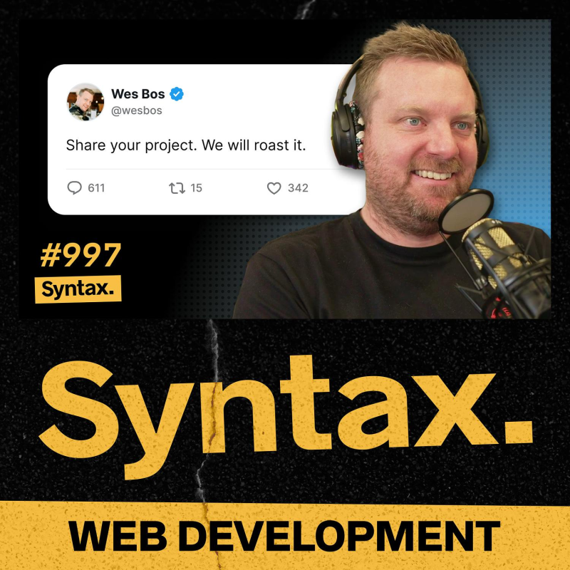 Obrázek epizody 997: Rating and Roasting Your Projects