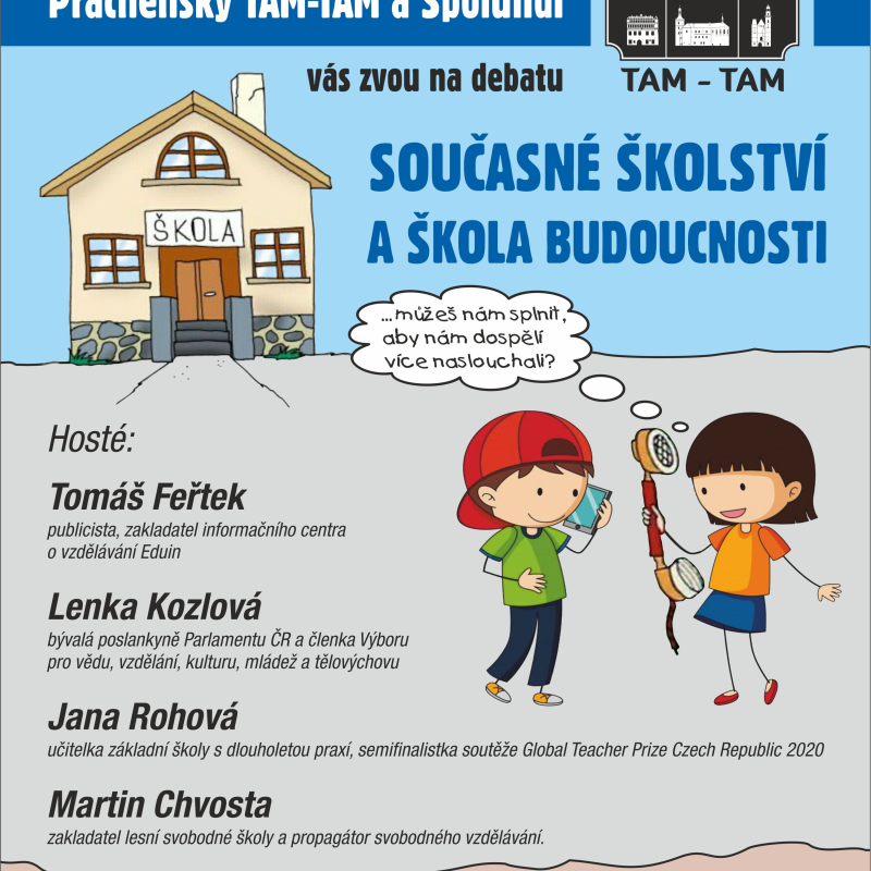 Obrázek epizody Současné školství a škola budoucnosti; panelová diskuze, středa 21. 6. 2023, DDM Strakonice