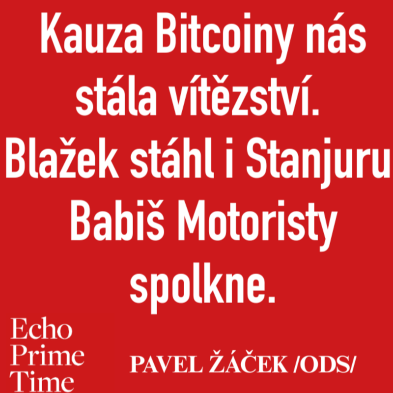 Obrázek epizody Rána přišla zevnitř, kauza Bitcoiny nás stála vítězství. Blažek stáhl i Stanjuru, říká Žáček z ODS