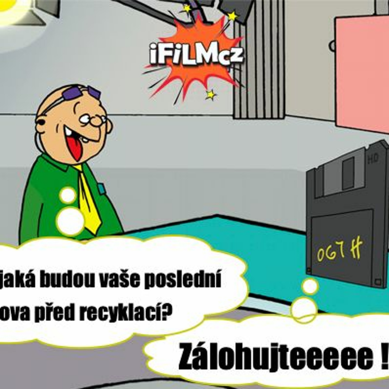 Obrázek epizody #13 Relikvie disketa bonzuje českou poštu! Už víme proč nechodí balíky do ruky! (Pytlíkov aktuálně)