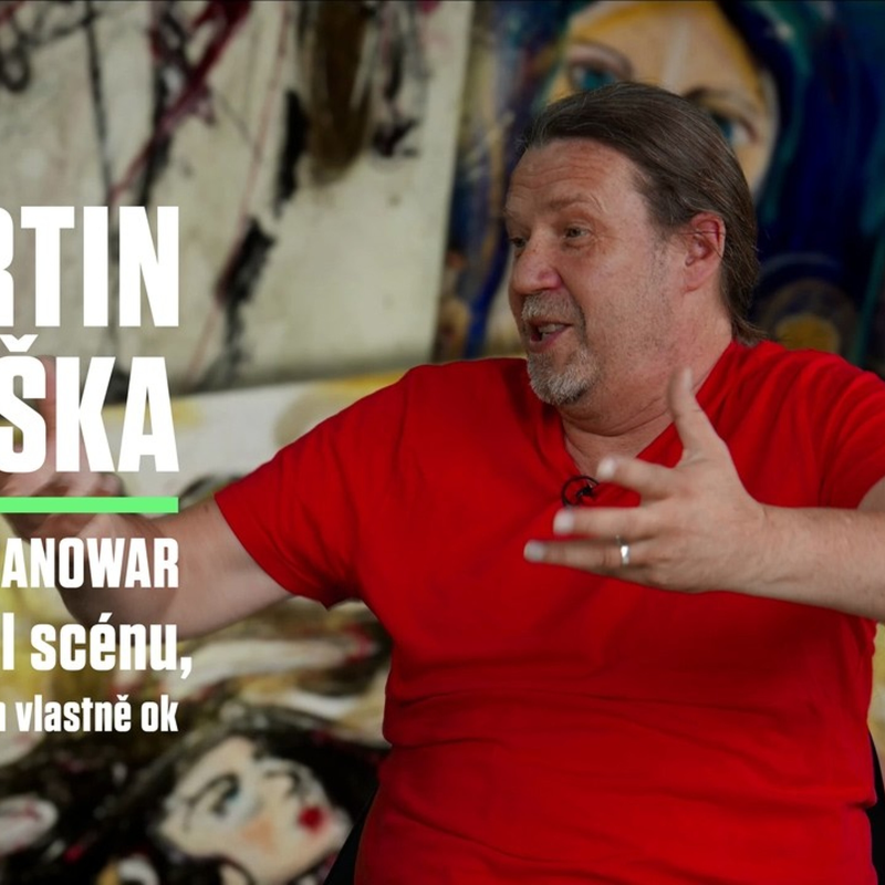 Obrázek epizody Martin Hruška Stagedesignér: Náčrtek scény jsem poslal AC/DC faxem.