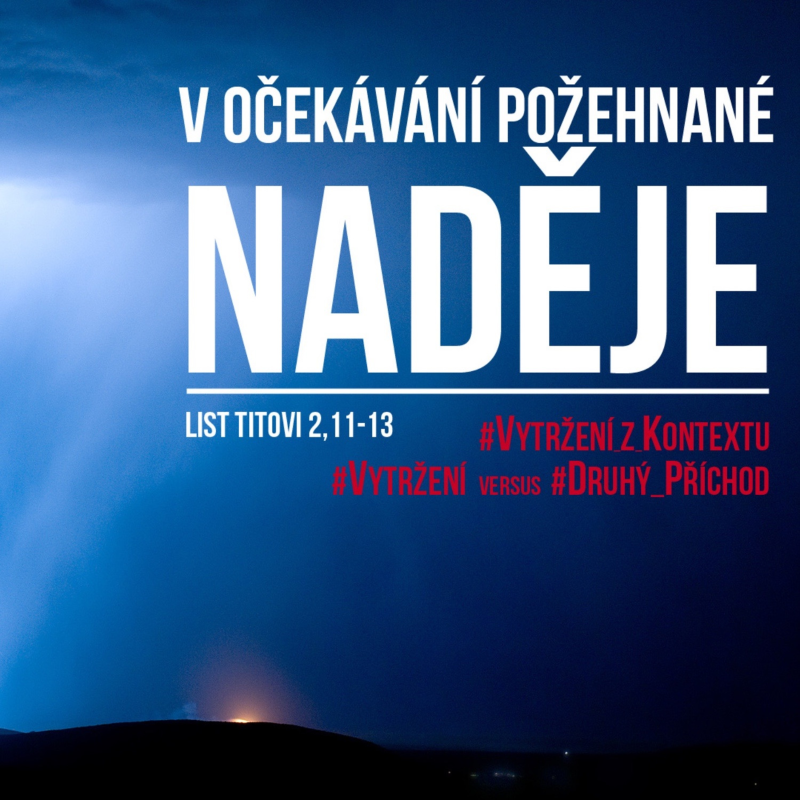 Obrázek epizody Eschatologie - přednáška - Bohuslav Wojnar (2.4.2019)