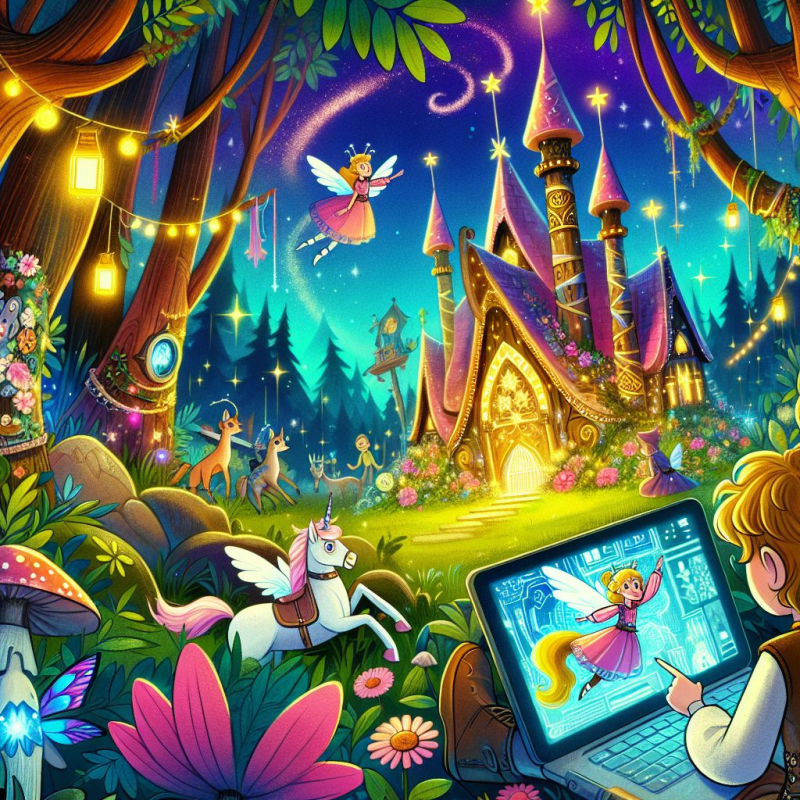 Obrázek epizody Zlatovláska v Cyberlandii: Dobrodružství odvah, přátelství a digitálních kouzel