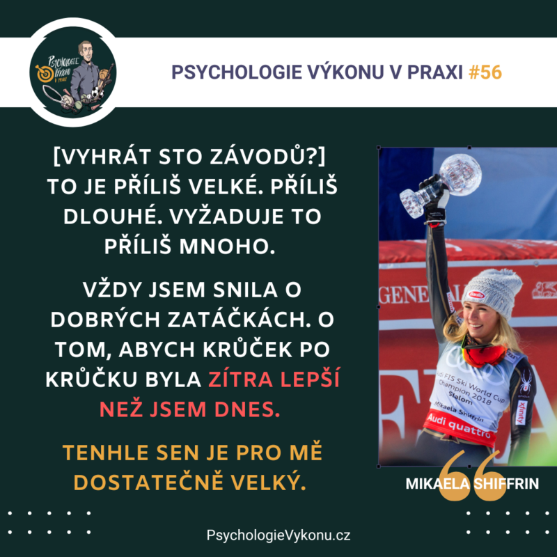 Obrázek epizody #56 PTSD, návrat po ZRANĚNÍ a mentální SÍLA Mikaely Shiffrin (Sezóna II., epizoda 28)