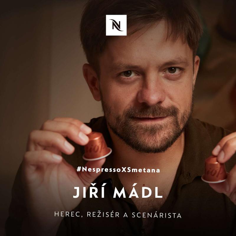 Obrázek epizody #NespressoXSmetana #08 Jiří Mádl, herec, režisér a scenárista