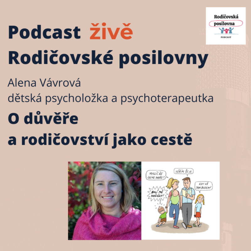 Obrázek epizody 96 - O důvěře ve vývoji dětí a v rodičovství - Alena Vávrová - RP živě speciál