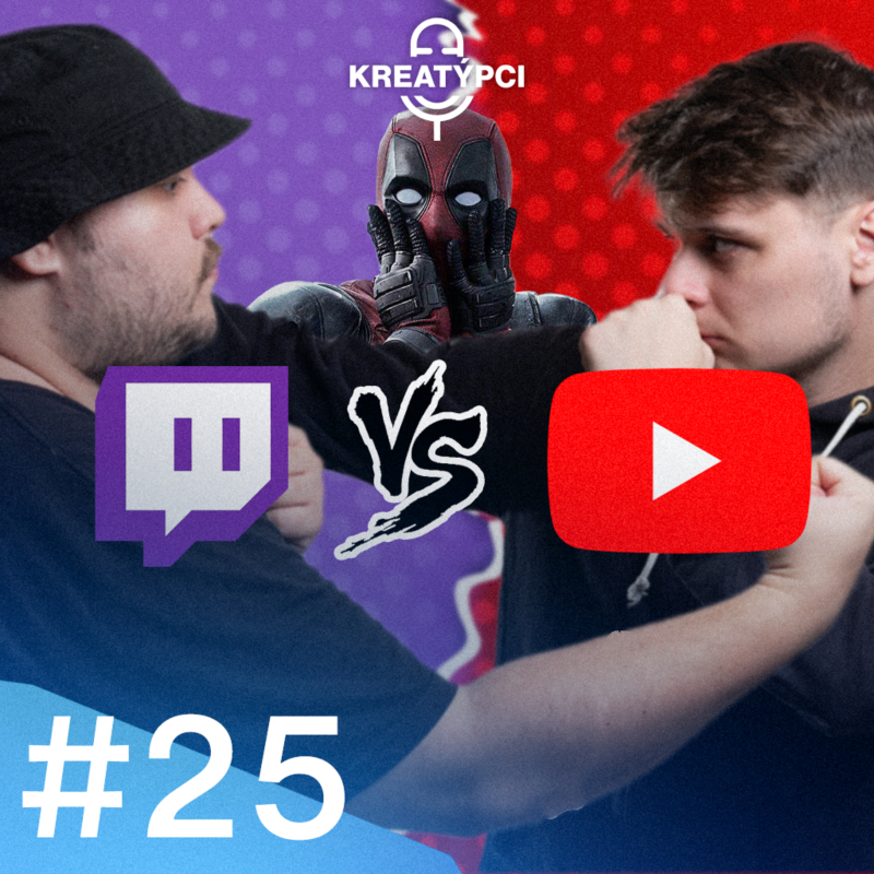 Obrázek epizody Youtube vs. Twitch, Deadpool 3 #25
