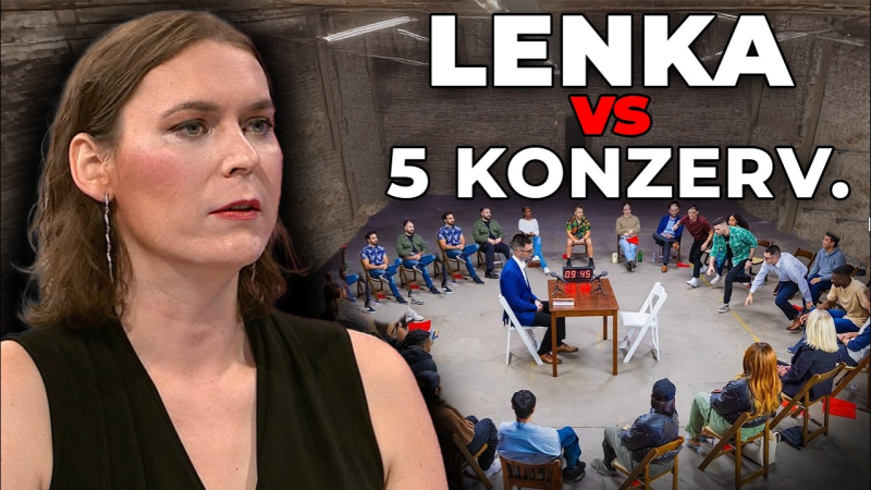 Obrázek epizody TRANS ŽENA debatuje proti KONZERVATIVCŮM (feat. Lenka Králová)