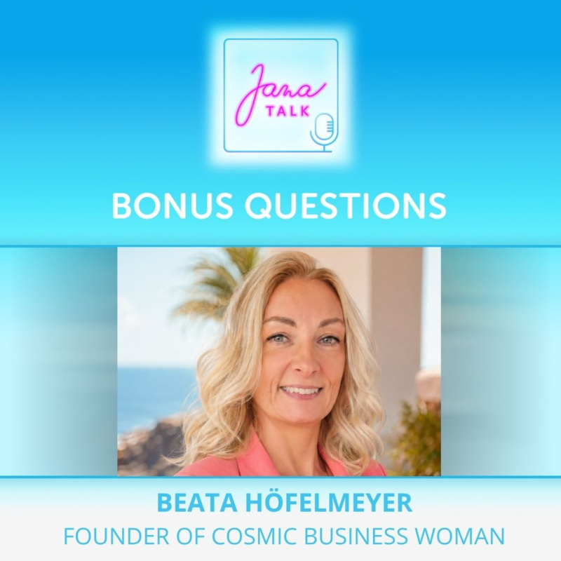 Obrázek epizody EN 53 BONUS EPISODE 💛 Beata Höfelmeyer's Daily Habits for Living with Coherence | Beata Höfelmeyer