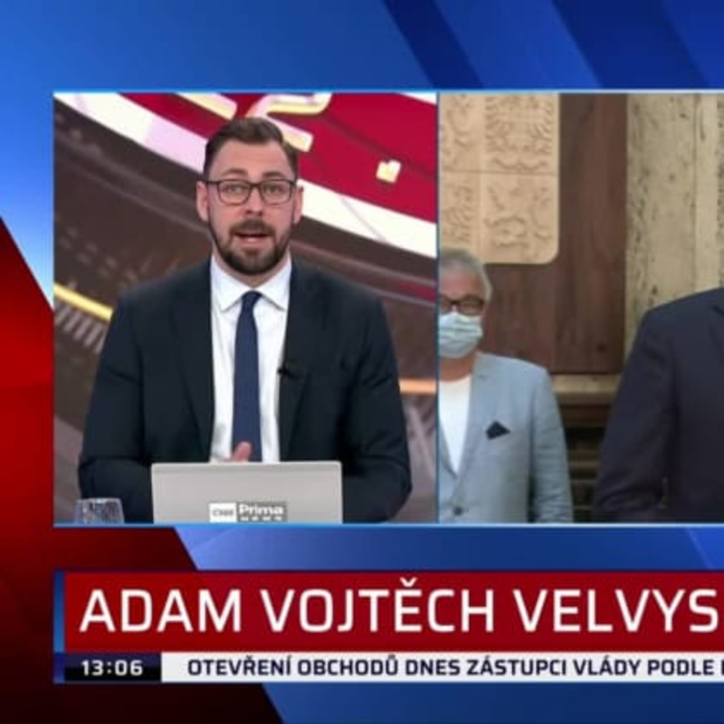 Obrázek epizody Adam Vojtěch velvyslancem?  (Zdroj: CNN Prima NEWS)