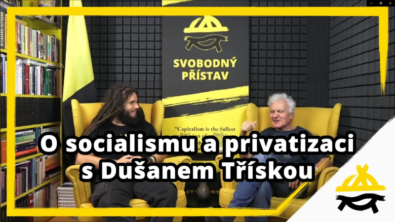 Obrázek epizody Studio Svobodného přístavu: O socialismu a privatizaci s Dušanem Třískou