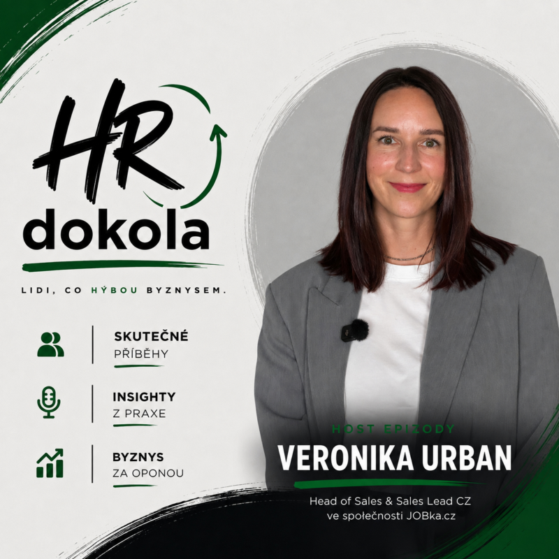 Obrázek epizody #5 Veronika Urban, JOBka.cz - Budoucnost interní komunikace: Jak ji mění digitalizace a AI