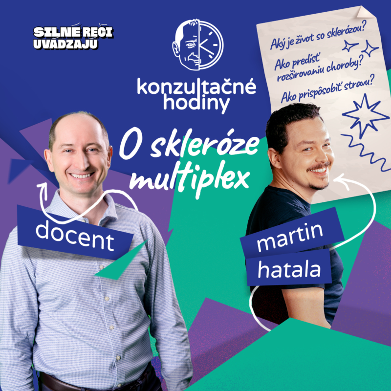 Obrázek epizody Konzultačné Hodiny ep.22 - O skleróze multiplex s Martinom Hatalom