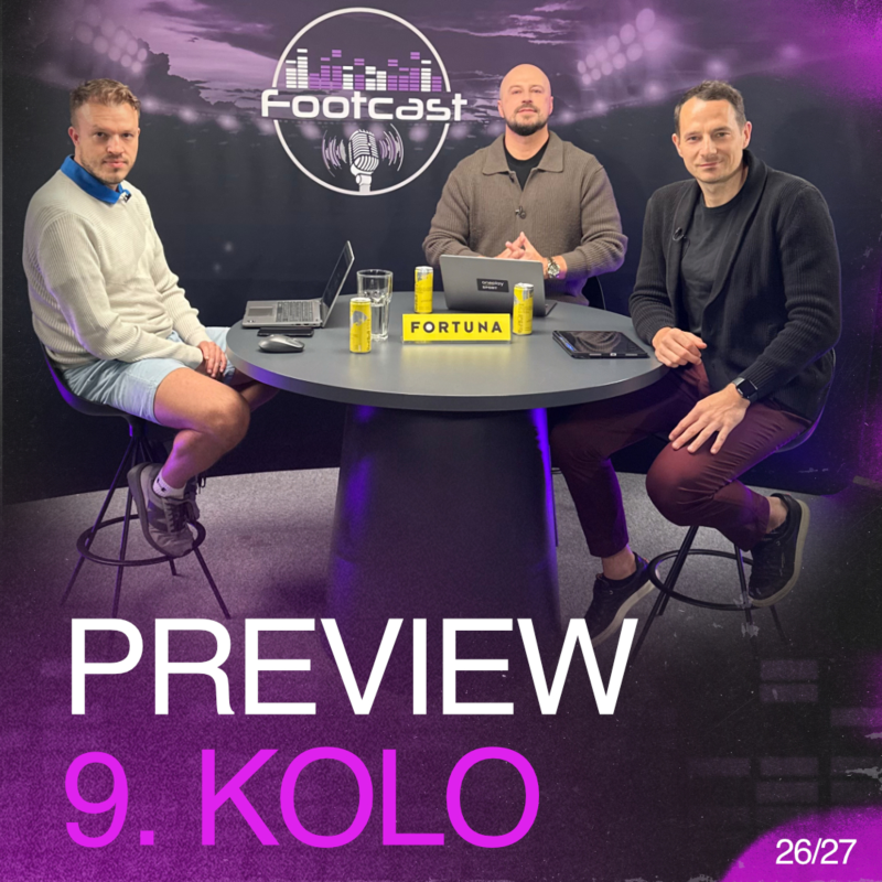 Obrázek epizody Plzeň a intenzita Slavie? Sparta na Hané a Slovácko přivítá Skuhravého | FOOTCAST PREVIEW 9. KOLO