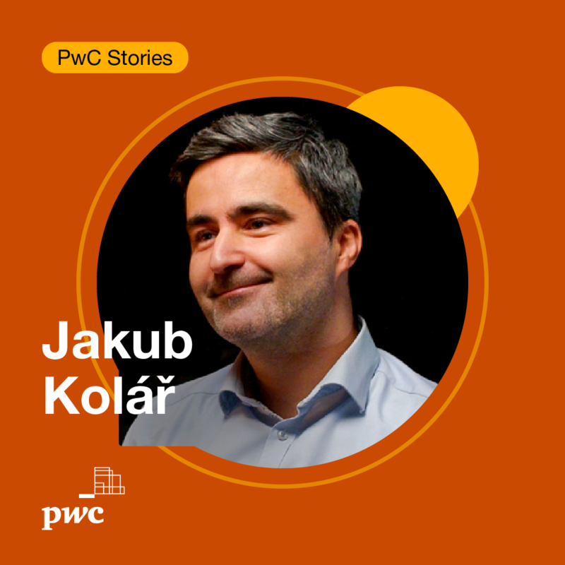 Obrázek epizody Tramvají jezdíval i s tiskárnou, dnes nosí oblek a potkáte ho na punkovém koncertě | PwC Stories