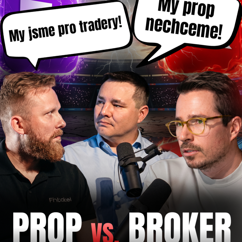 Obrázek epizody PRAVDA O TRADINGU: Kdo reálně vydělává, a je lepší broker nebo prop?