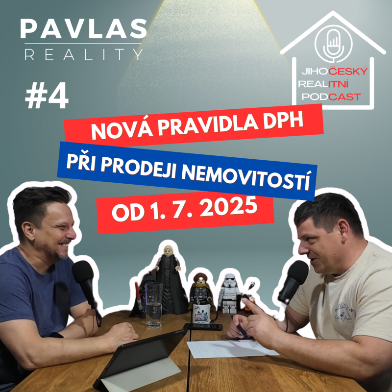Obrázek epizody 🚨 Od 1. 7. 2025 nová pravidla v DPH! 3 chyby, které vás mohou stát majlant při prodeji nemovitosti?