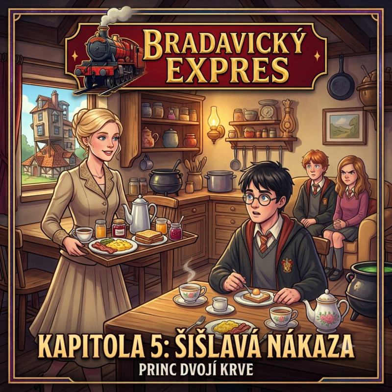 Obrázek epizody 141) Harry Potter a Princ dvojí krve - Šišlavá nákaza (Kapitola 5.)