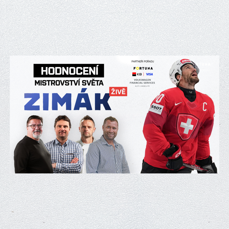 Obrázek epizody Zimák ŽIVĚ | Proč Švýcaři neumějí vyhrávat finále? Barkov je přehlížená superstar