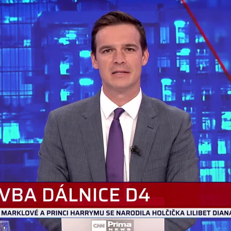 Obrázek epizody Dostavba dálnice D4 (zdroj: CNN Prima NEWS)