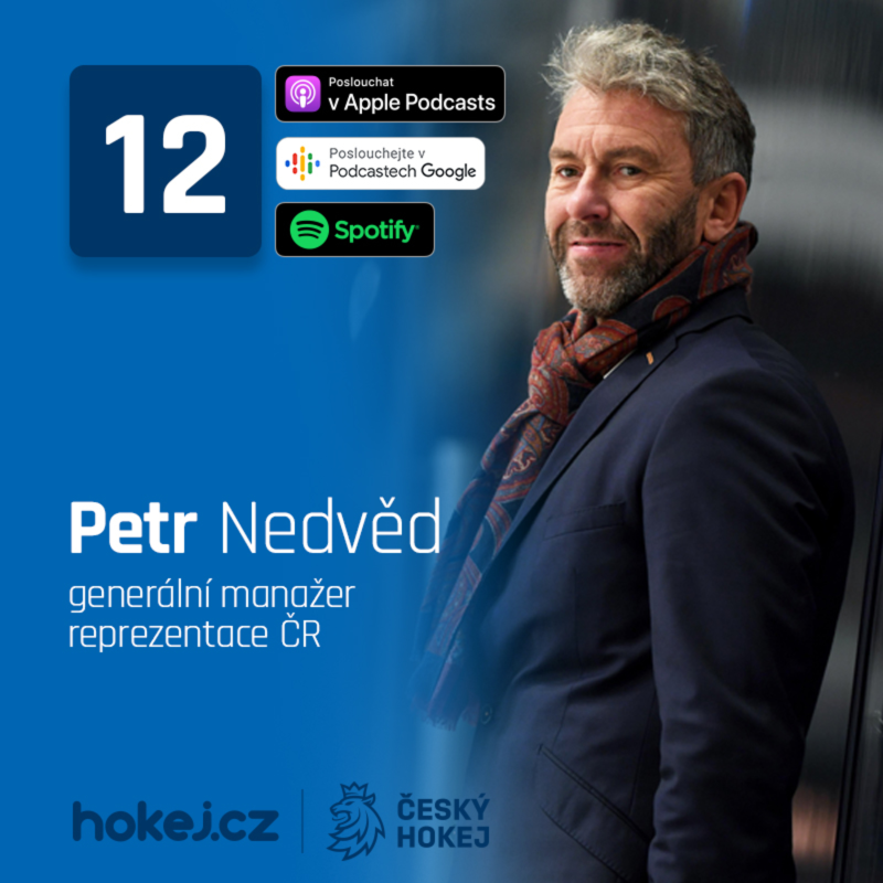 Obrázek epizody S hokejkou u stolu #12: Petr Nedvěd – Na MS budeme mít dobrý tým