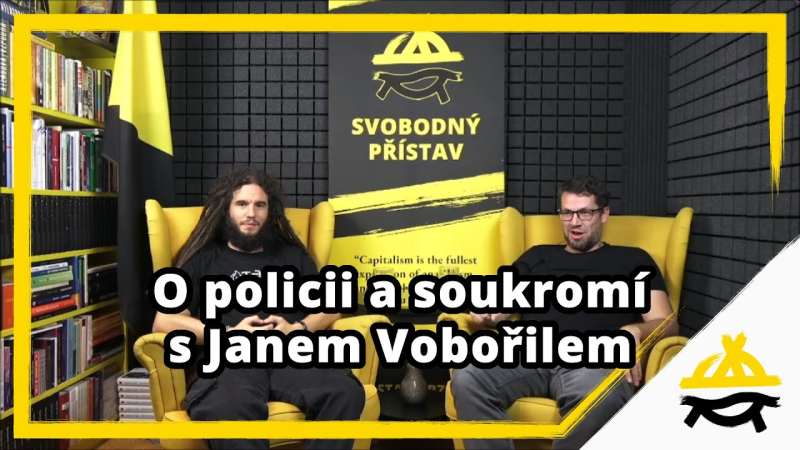 Obrázek epizody Studio Svobodného přístavu: O policii a soukromí s Janem Vobořilem