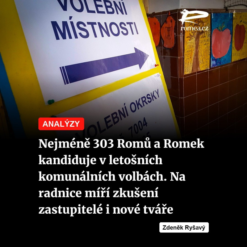 Obrázek epizody Čteme Romea.cz: Nejméně 303 Romů a Romek kandiduje v letošních komunálních volbách