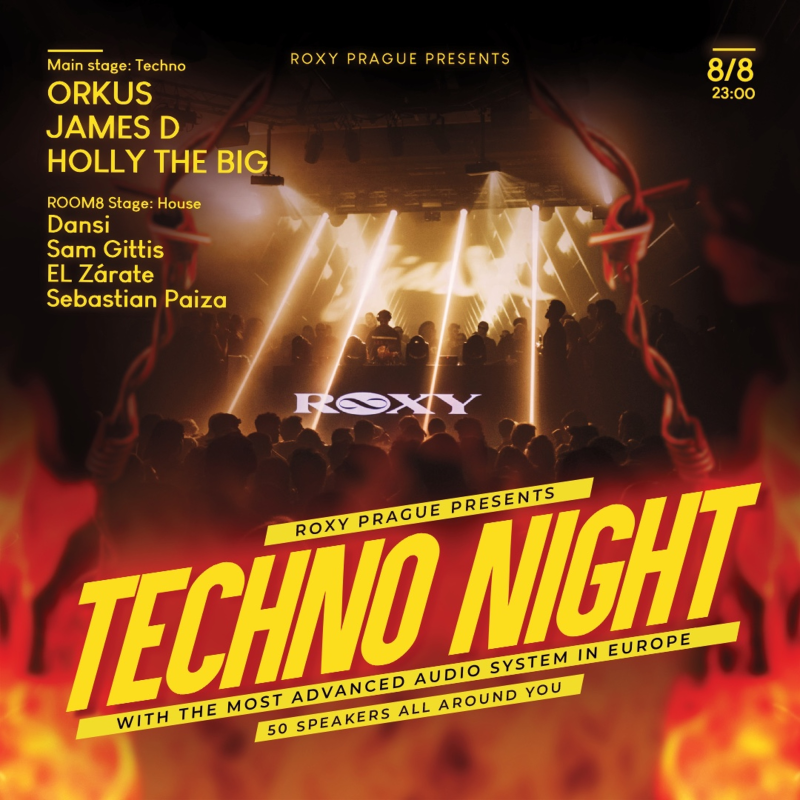 Obrázek epizody Roxy - Techno night August 2025 - ORKUS SET