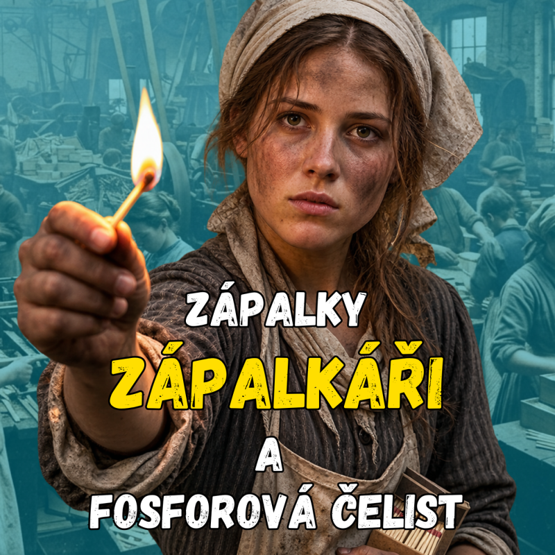 Obrázek epizody Zápalky, zápalkáři a fosforová čelist