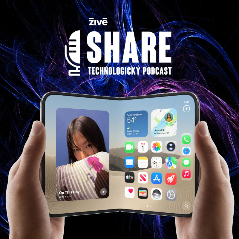 Obrázek epizody SHARE: 7 rokov za konkurenciou? Hodnotíme skladací Apple iPhone Duo