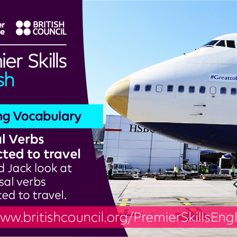 Obrázek epizody Learning Vocabulary - 10 Phrasal Verbs connected to travel