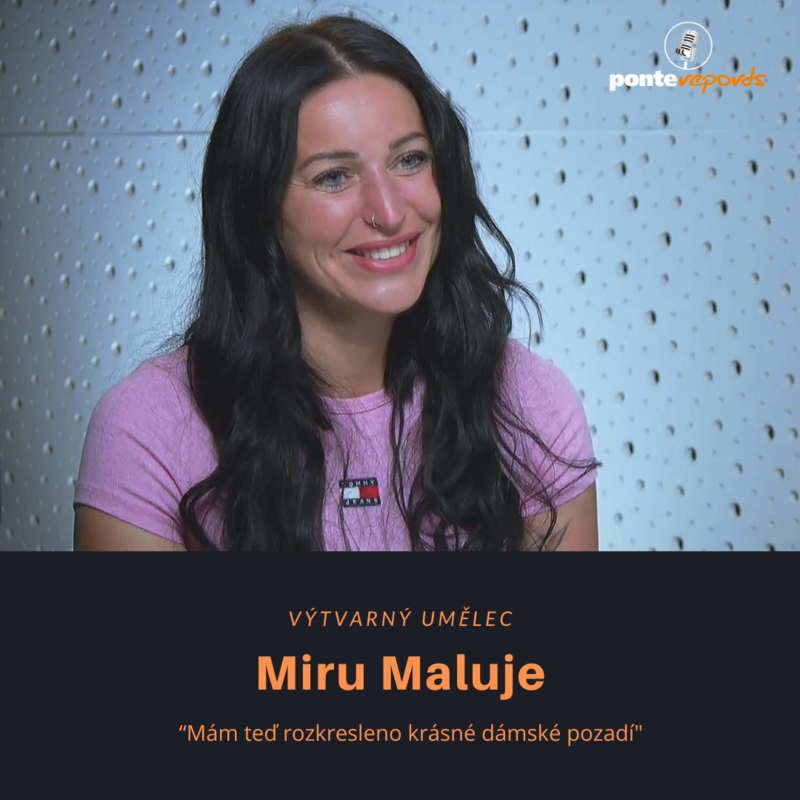 Obrázek epizody Miru Maluje – výtvarný umělec: Mám teď rozkresleno krásné dámské pozadí