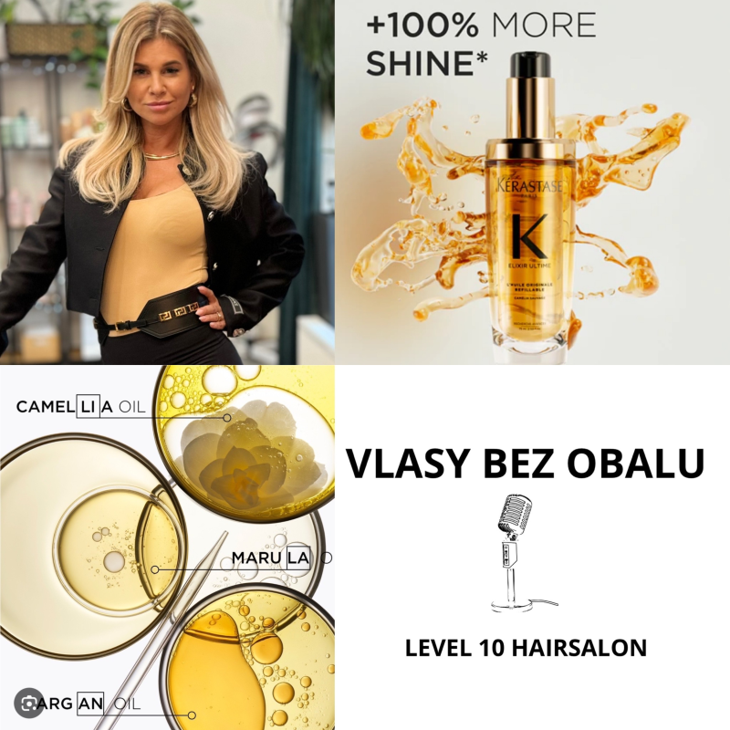 Obrázek epizody Kerastase - 1. elixír ultime , a oleje na vlasy