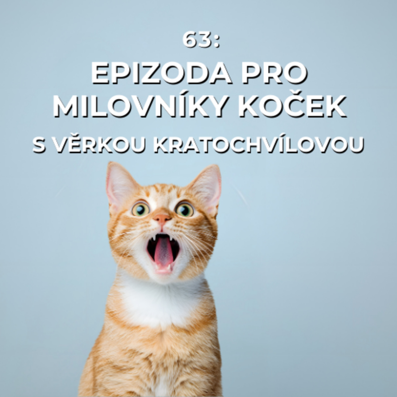 Obrázek epizody 63: Epizoda pro milovníky koček | Věrka Kratochvílová