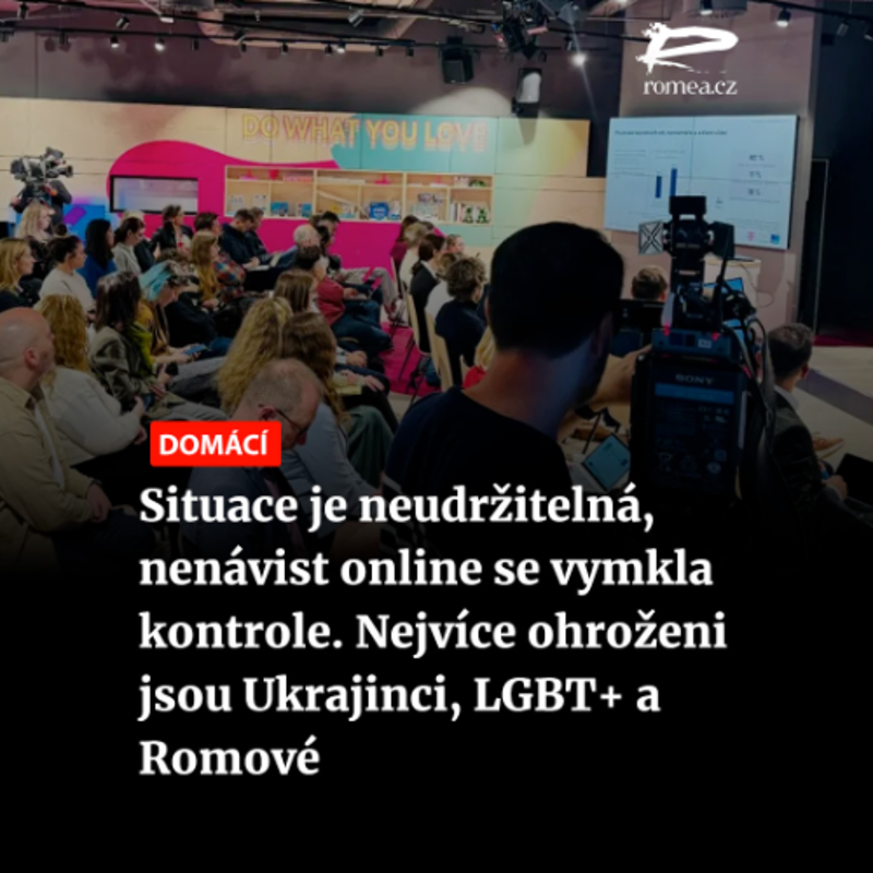 Obrázek epizody Situace je neudržitelná, nenávist online se vymkla kontrole. Nejvíce ohroženi jsou Ukrajinci, LGBT+ a Romové