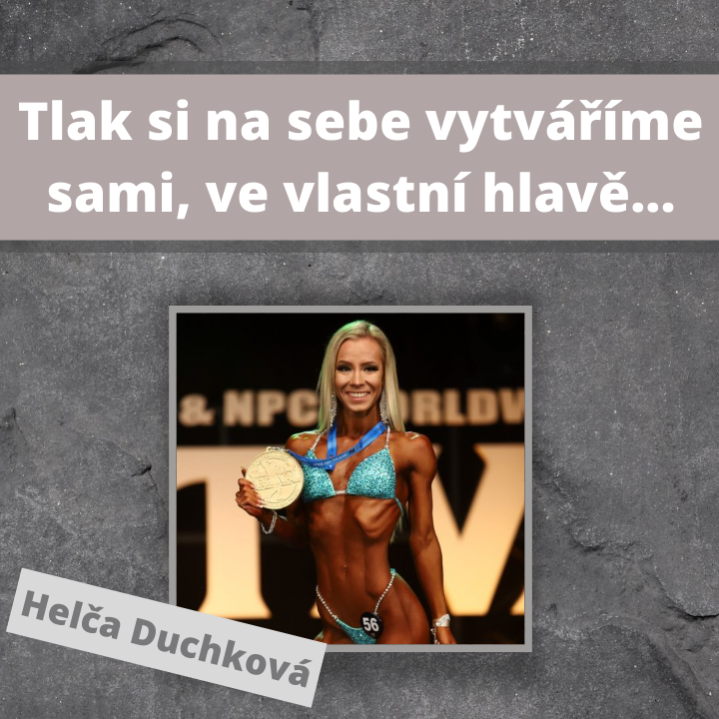 Obrázek epizody Tlak si na sebe vytváříme sami, ve vlastní hlavě... | Ft. Helča Duchková