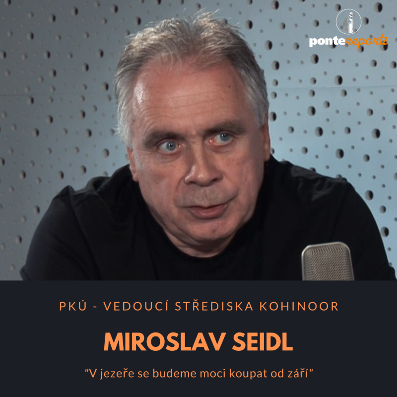Obrázek epizody Miroslav Seidl: V jezeře se budeme moci koupat od září, říká vedoucí střediska Kohinoor, PKÚ, s.p.