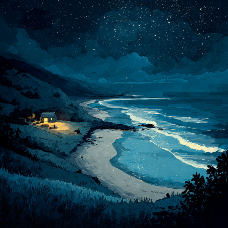 Obrázek epizody A Day at the Beach | Ocean Waves & Beach Ambience