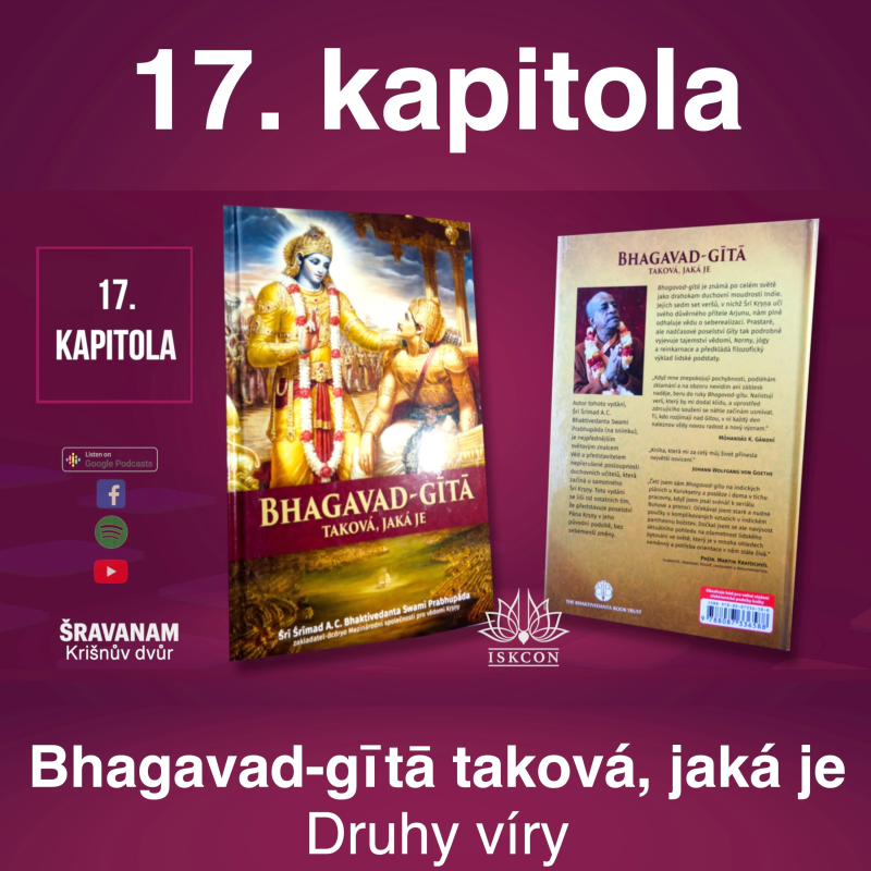 Obrázek epizody 17. kapitola Bhagavad-gītā taková, jaká je - Druhy víry