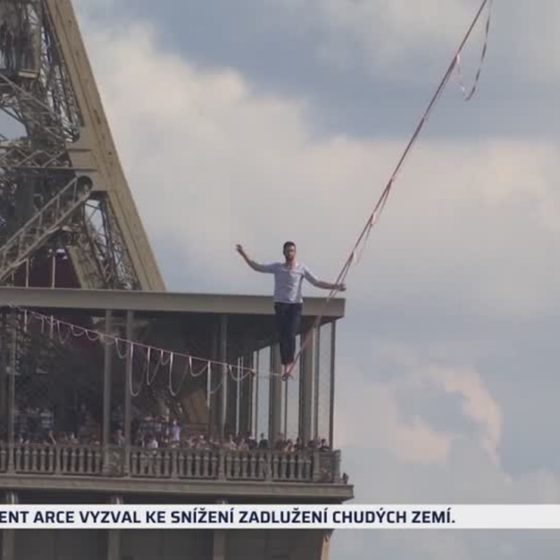 Obrázek epizody Provazochodec z Eiffelovy věže (zdroj: CNN Prima NEWS)