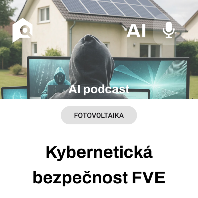 Obrázek epizody #24 AI podcast - Kybernetická rizika čínské fotovoltaiky: Jak zabezpečit vaši solární elektrárnu?